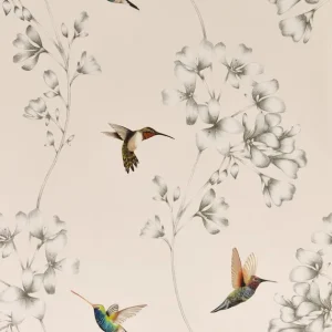 Darmowa dostawa Tapeta ścienna kwiatki ptaki kolibry Colour 112606 Harlequin