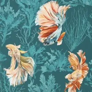Darmowa dostawa Tapeta ścienna ryby wodorosty Colour 112767 Harlequin