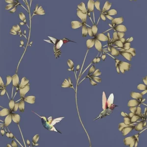 Tapeta ścienna kwiatki ptaki kolibry Colour 111059 Harlequin Sprawdź teraz