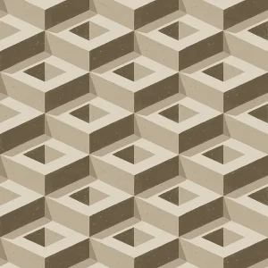 Najlepsza cena Tapeta ścienna geometryczna 3D Treasured Boxes 2280 Boråstapeter