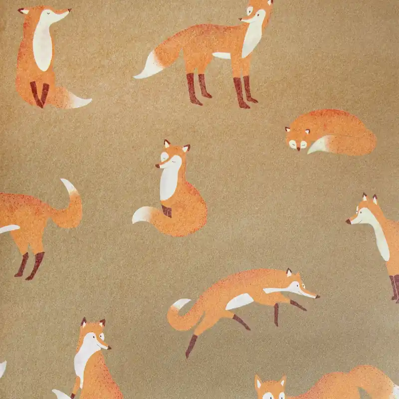 Tapeta ścienna dziecięca w lisy liski Great Kids Friendly Foxes 26842-HTM Hohenberger Obniżka ceny