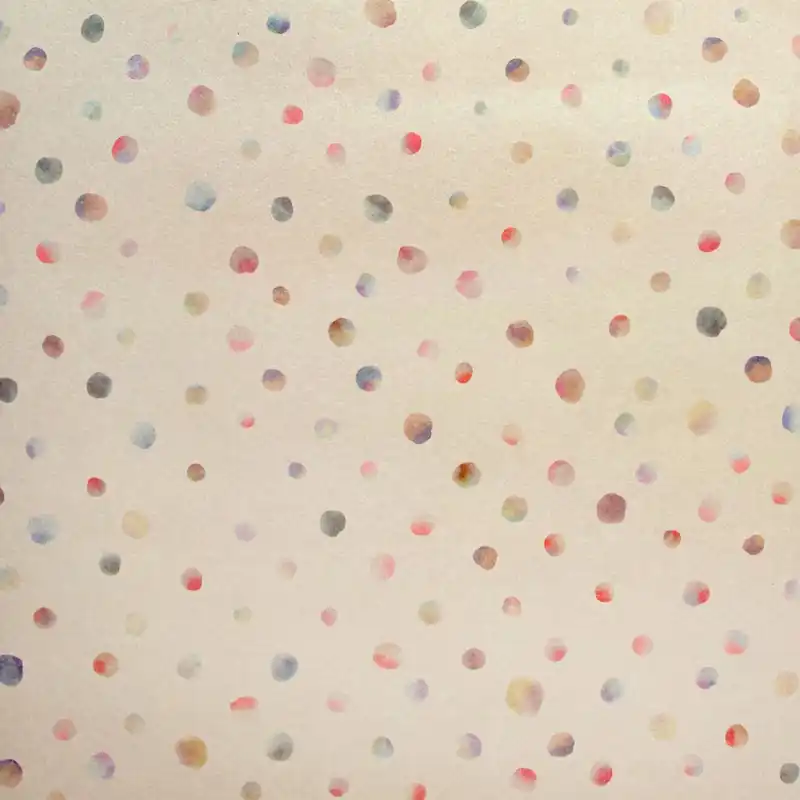 Darmowy zwrot Tapeta ścienna dziecięca w malowane kropki Great Kids Watercolor Dots 26838-HTM Hohenberger