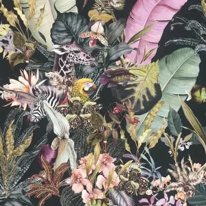 Do wyczerpania zapasów Tapeta ścienna rośliny i zwierzęta dżungli Dream Flowery 38176-1 AS Creation