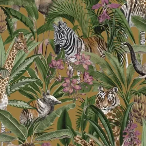 Tapeta ścienna dżungla dzikie zwierzęta Amazonia 91313 Holden Dostępne od ręki