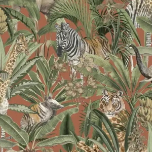 Sprawdź teraz Tapeta ścienna dżungla dzikie zwierzęta Amazonia 91311 Holden