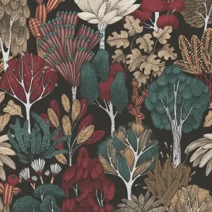 Zamów teraz Tapeta ścienna w kolorowe liście rośliny Floral Impression 37757-6 AS Creation