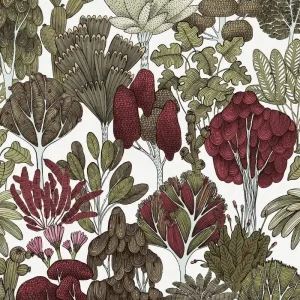 Wyjątkowa oferta Tapeta ścienna w kolorowe liście rośliny Floral Impression 37757-2 AS Creation
