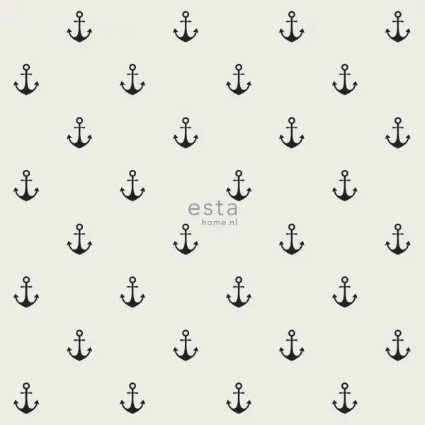 Ekspresowa dostawa Tapeta ścienna w kotwice Regatta Crew Surf Edition 128873 Esta Home