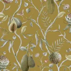 Tapeta ścienna gałązki owoce Cabinet of Curiosities CAB603 Khroma Ostatnia szansa