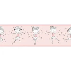 Darmowa dostawa Border ścienny w baletnice Lovely Kids 40372-2 AS Creation