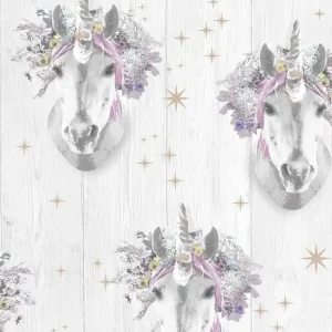 Tapeta ścienna w jednorożce Individual Kids@Home 105977 Graham & Brown Popularny