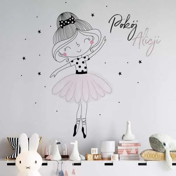 Tapeta dla dzieci - BALLERINA ROOM Okazja
