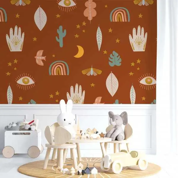 Hit sprzedaży Tapeta dla dzieci - BOHO MAGIC