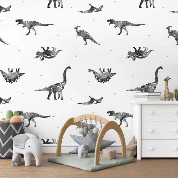 Tapeta dla dzieci - DINO CREATURES Hit sprzedaży