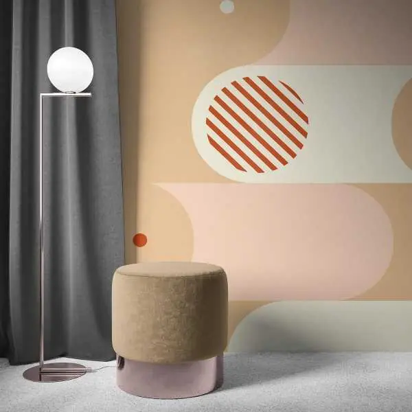 Tapeta na ścianę - MODERN COLLAGE SHAPES Promocja