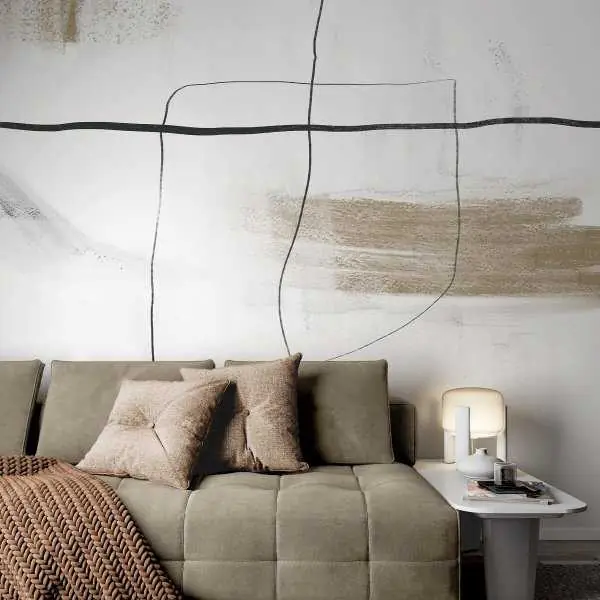 Tapeta na ścianę - LINE ART ABSTRACT Oferta
