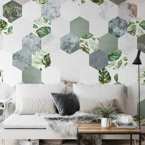 Tapeta na ścianę - TROPICAL TILES Wybór klientów