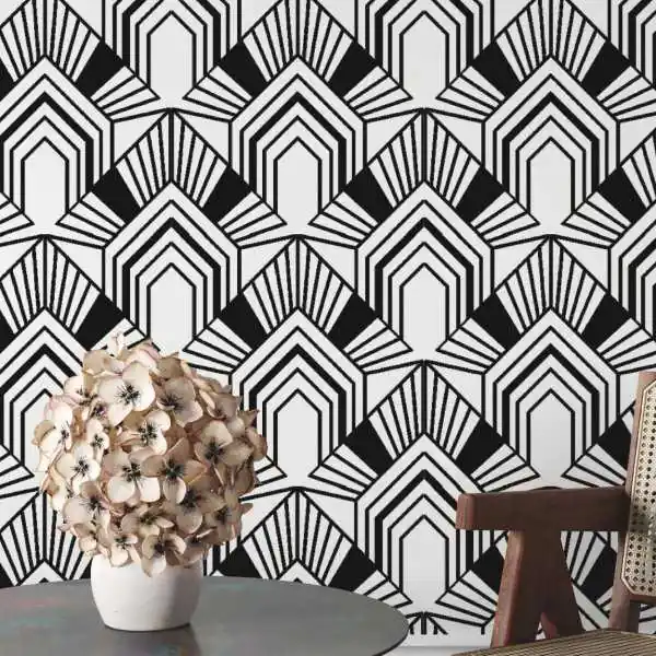 Tapeta 3D na ścianę - GEOMETRIC ART DECO Bezpieczne zakupy