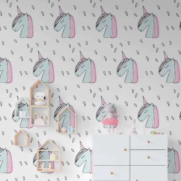 Tapeta dla dzieci - STYLISH UNICORNS Tylko do końca tygodnia