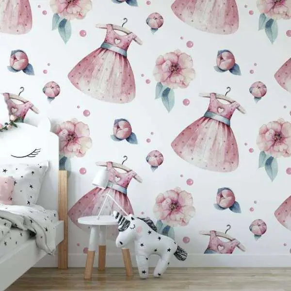 Rabat Tapeta dla dzieci - PRINCESS DRESS