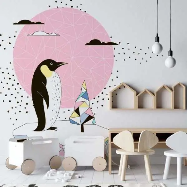 Nie przegap Tapeta dla dzieci - PENGUIN DESIGN