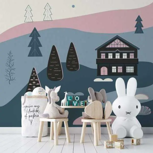 Tapeta dla dzieci - NORDIC PINKLAND Do wyczerpania zapasów