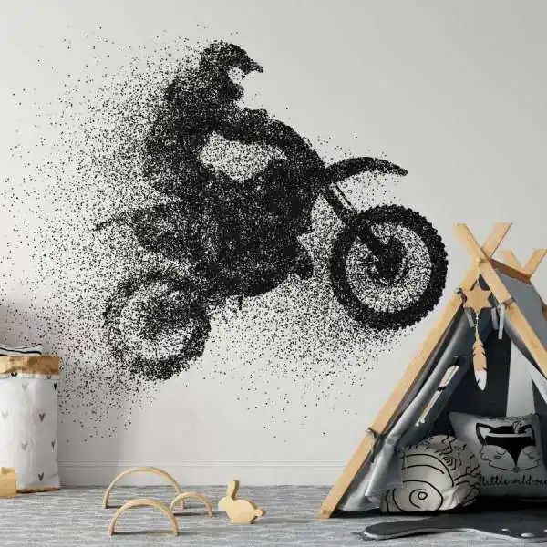 Tapeta dla dzieci - MOTOCROSS Popularny