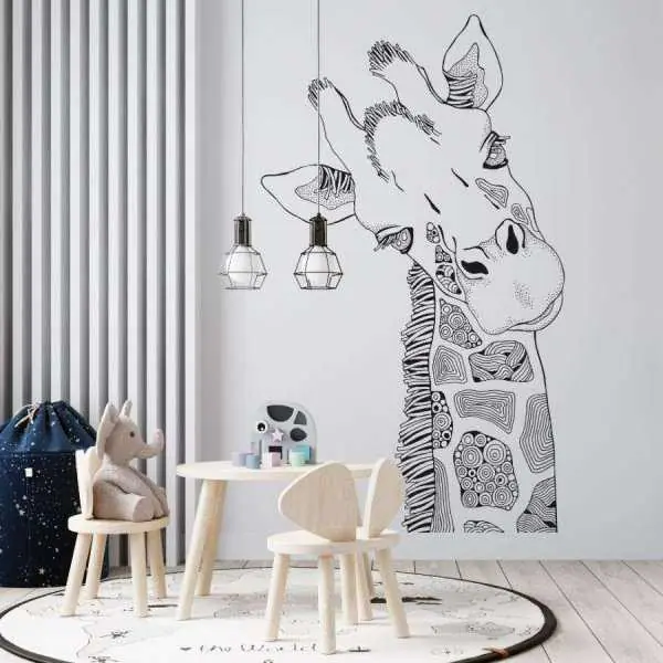 Tapeta dla dzieci - MAGNIFICENT GIRAFFE Hit cenowy