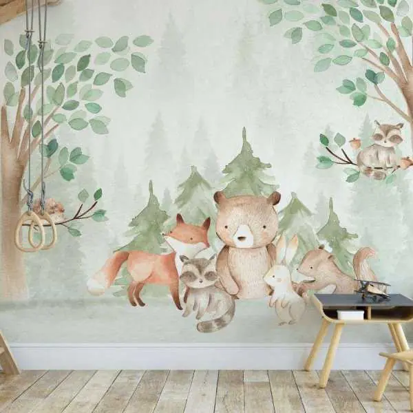 Tapeta dla dzieci - FOREST GUARD Szybka wysyłka