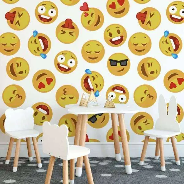 Tapeta dla dzieci - EMOJI DESIGN Oferta czasowa