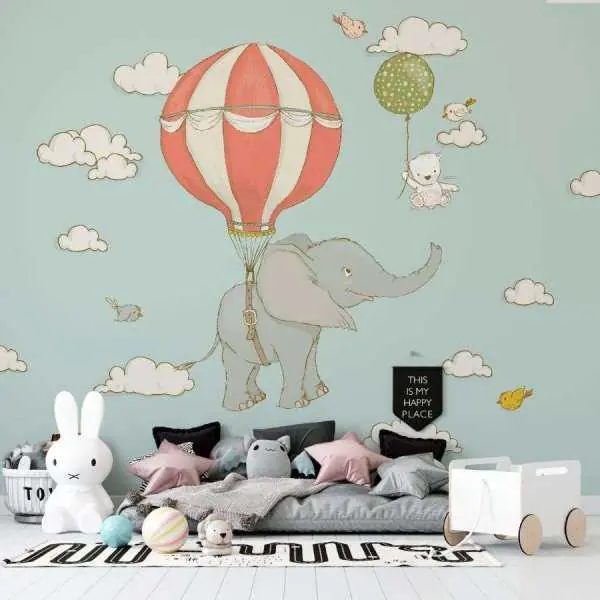 Do wyczerpania zapasów Tapeta dla dzieci - CIRCUS ELEPHANT