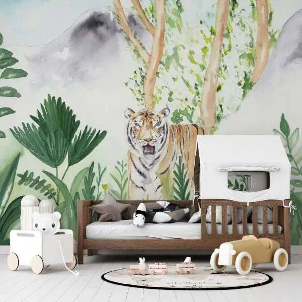 Bestseller Tapeta dla dzieci - BROTHER TIGER
