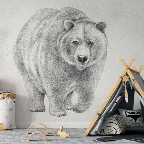 Tapeta dla dzieci - BEAR'S KINGDOM Do wyczerpania zapasów