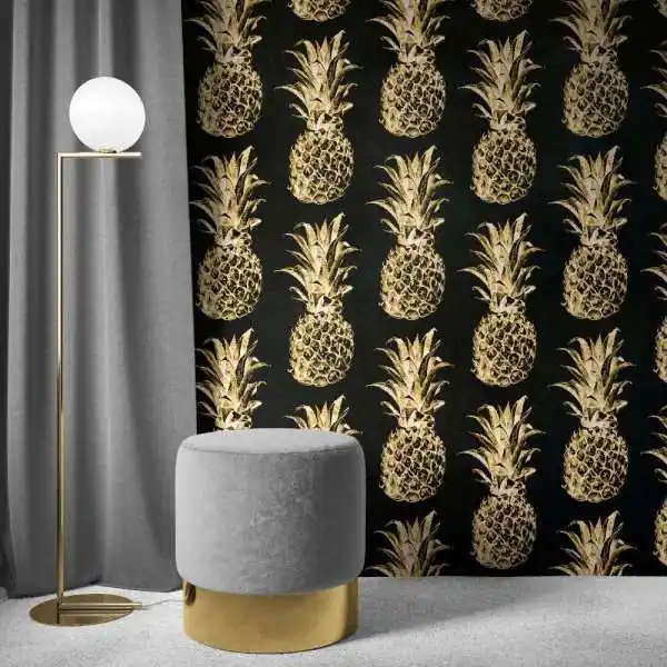 Bestseller Tapeta na ścianę - GOLDEN ANANAS