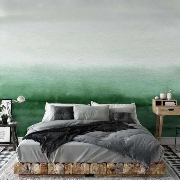 Tapeta na ścianę - GREENERY OMBRE Ostatnie sztuki