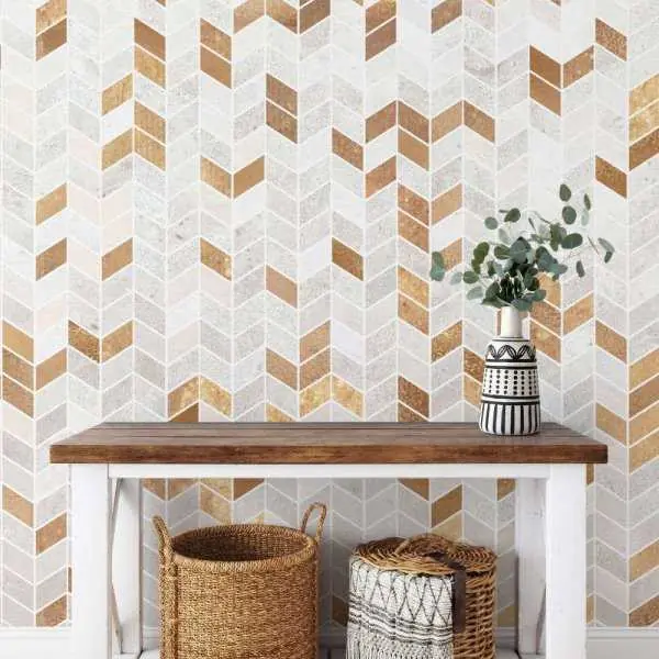Tapeta na ścianę - GOLDEN TILES Rabat