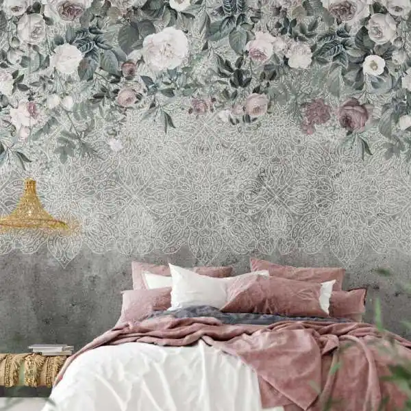 Łatwy zwrot Tapeta na ścianę - FLORA DESIGN