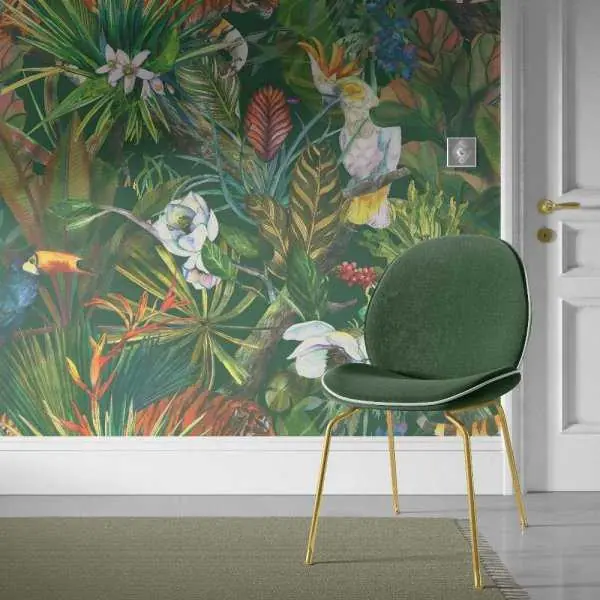 Popularny Tapeta na ścianę - FANCY FLORA