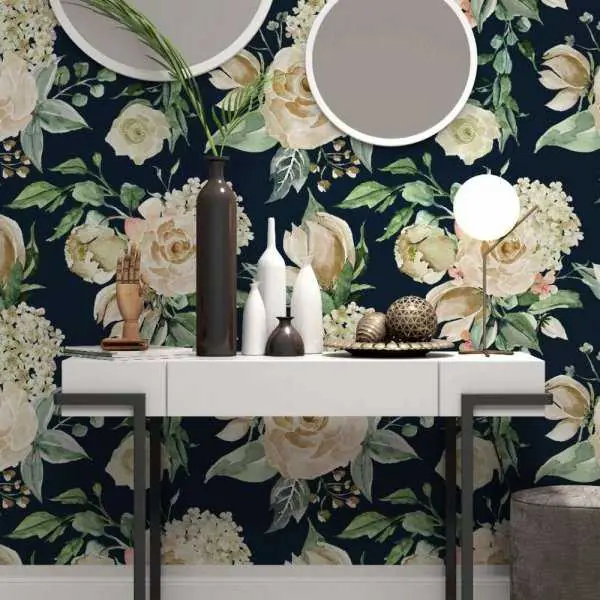 Tylko dziś Tapeta na ścianę - CREAMY FLORA