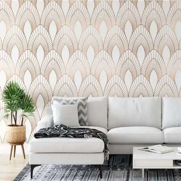Zamów dziś Tapeta na ścianę - ART DECO FLORA