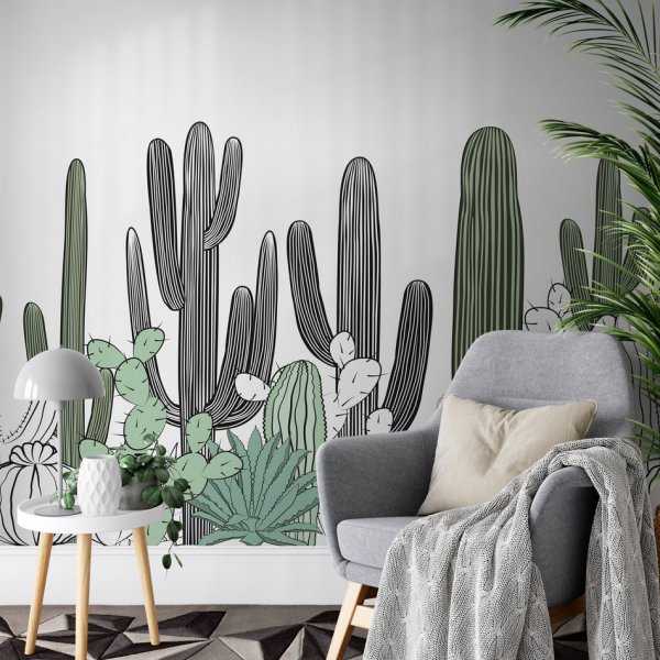 Tapeta na ścianę - CACTUS LANDSCAPE Do wyczerpania zapasów