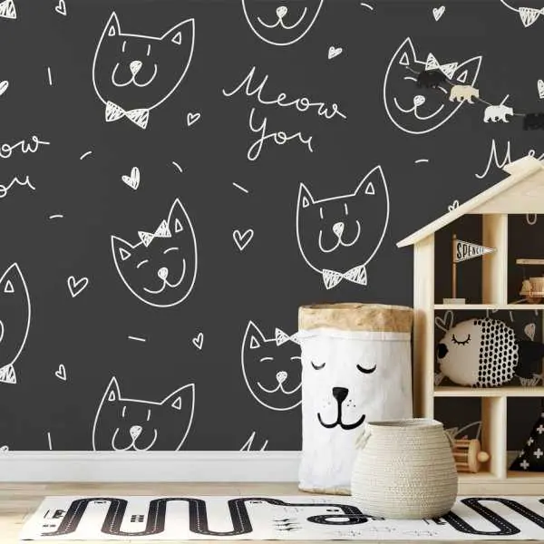Tapeta dla dzieci - MEOW YOU Szybka dostawa
