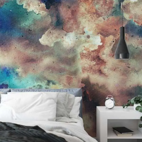 Zamów teraz Tapeta na ścianę - GALAXY CLOUDS