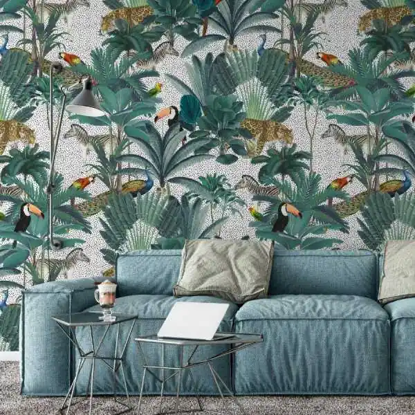 Ostatnie sztuki Tapeta na ścianę - STYLISH JUNGLE