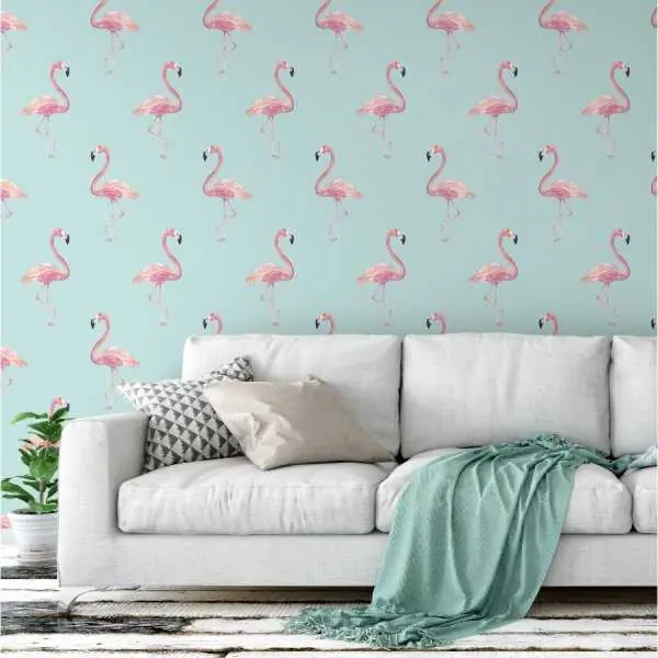 Tapeta na ścianę - MARINE FLAMINGO Do wyczerpania zapasów