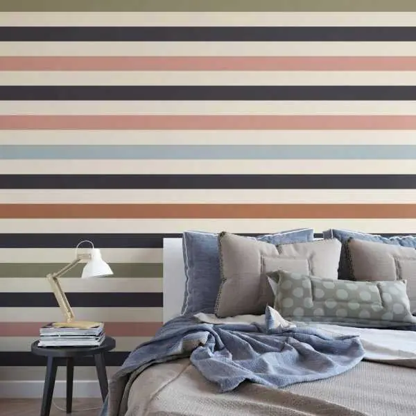 Szybka dostawa Tapeta na ścianę - PASTEL LINES