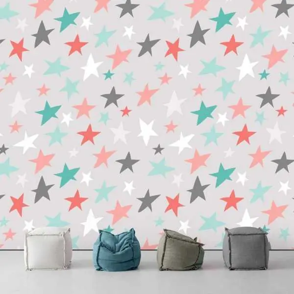 Super okazja Tapeta na ścianę - LUCKY STARS