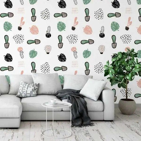 Tapeta na ścianę - CACTI MONSTERA Wybór klientów