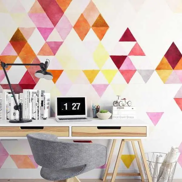 TRIANGLE LOVE - Tapeta na ścianę Darmowa dostawa