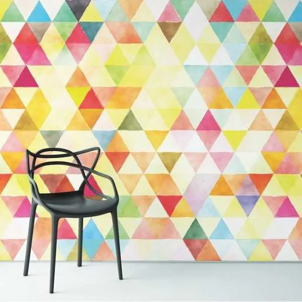Dodaj do koszyka SWEET RAINBOW - Designerska tapeta na ścianę